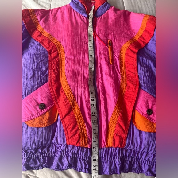 Rare NWT Vintage Karizma 90s Colour Block Ski Jacket M - Picture 11 of 13